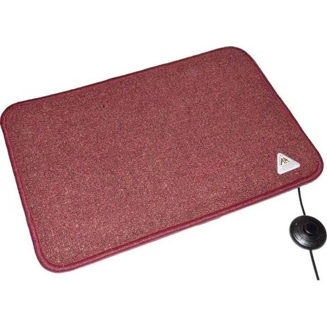 Arnold-rak Heat Master alfombra calefactora burdeos 70x50 cm
