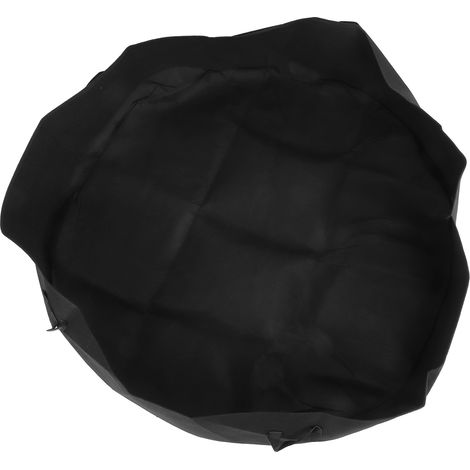 Runder Pflanzsack mit Griff, Gartenbeet für Gemüse und Setzlinge, für den Hausgebrauch, schwarz, 130 x 30 cm (1/5)