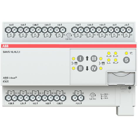 ABB ACTIONNEUR KNX 16/8OUT 16 A MULTIFONCTION 2CDG110251R0011