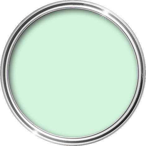 HQC Smooth Masonry Paint -  Weatherproof & Long-lasting Protection For All Exterior Walls - Mint Green - 2.5L