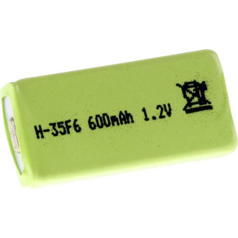 Mexcel HF600-3/5F Pile rechargeable spéciale prismatique NiMH 1.2 V 550 mAh 1 pc(s) W071511 (1/2)