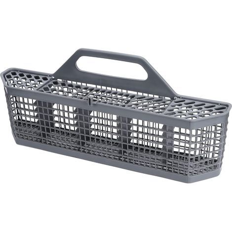Panier de Lave Vaisselle, Panier de Rangement pour Lave Vaisselle Panier à Couverts en Plastique Universel pour Lave Vaisselle GE WD28X10128 Conception à Grille Ouverte