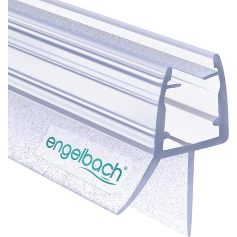 Joint De Porte De Douche - 100cm - PVC Souple - Étanchéité Verre 5-8mm - Salle De Bain - Transparent (1/5)