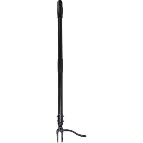 Désherbeur manuel debout avec manche ergonomique long réglable, arrache-mauvaises herbes facile, 3 sections 128 cm / 50,4 pouces (1/5)