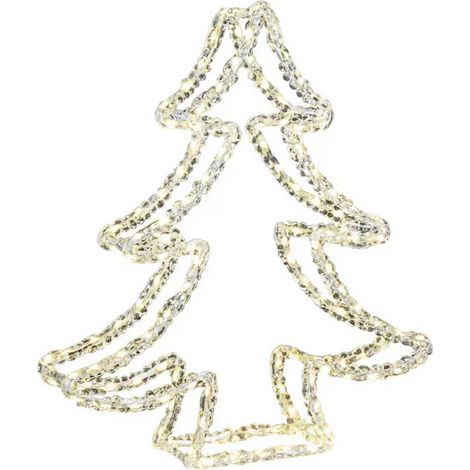 Arbre à LED plastique, métal pour l'extérieur (1/4)