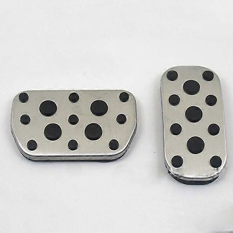 Pédales de voiture pour Toyota Fortuner SW4 AN150 20152022, repose-pieds pour frein et accélérateur, revêtement antidérapant en acier inoxydable (2018, 2019, 2020) (1/5)