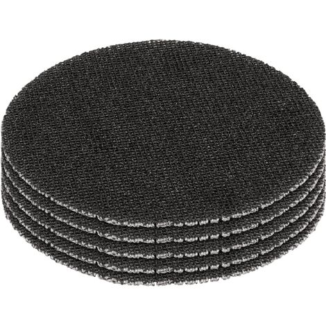 Disques ponçage abrasifs à orbite aléatoire auto-agrippant, 150 mm, grain 120, AB/125/120M, lot 5 (1/5)