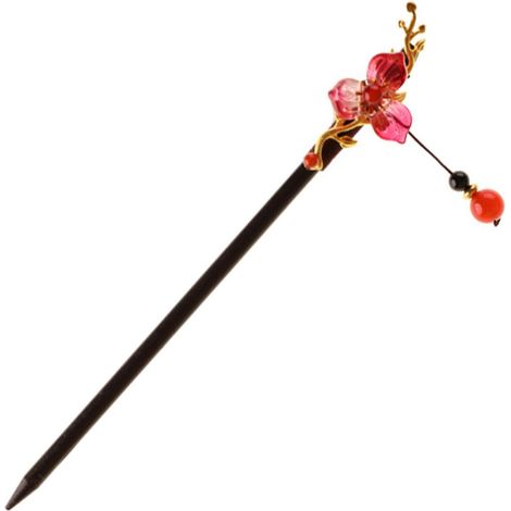 Vintage Chinesische Haarnadel und Kupfer mit Baumelnden Quasten Komfortables Haarzubehör für Party und Nachtleben Haarknotennadel für Langes Haar (1/5)