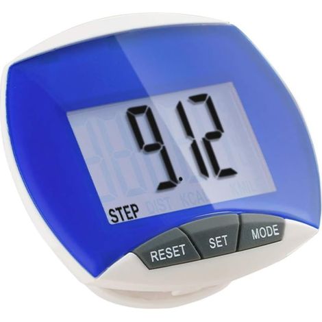 Multi-function Pedometer Simple Walking Pedometer Portable Sports Pedometer with Clip for Men Women Step Distance Calories Counter Fitness Measurement (1/5)