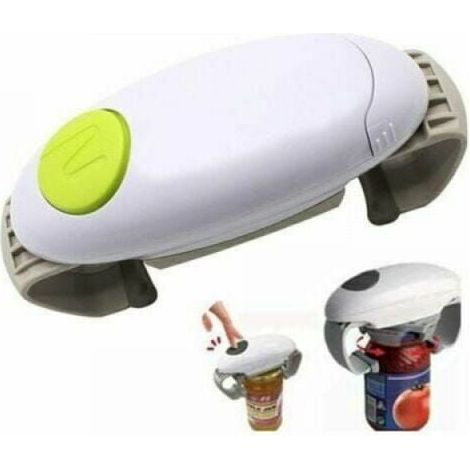 Bocaux Ouvre Automatique, One Touch Jar Opener Outil De Cuisine, Ouvre Boîte Électrique pour Les Personnes Âgées Et Les Personnes Souffrant De L'arthrite,6.8X2.5inch,green (1/4)