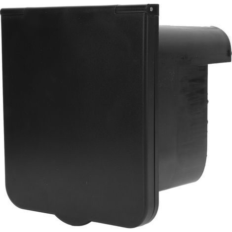 Convient aux prises de quai encastrées noires de 32 A pour véhicules de loisirs, résistantes aux UV, indice de protection IP44. (1/5)