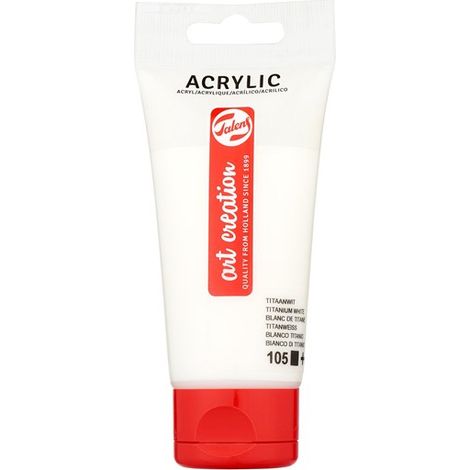 3511105M pintura acrílica 75 ml Blanco Tubo