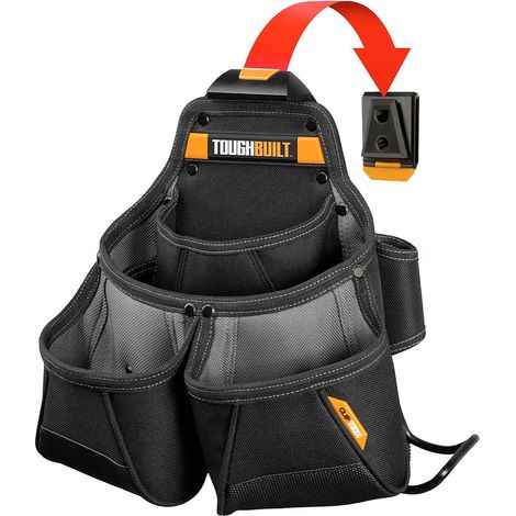 Toughbuilt ClipTech Framers Carpenters Roofers Pouch Clip Tech TB-CT-02 (1/5)