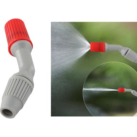 Pièces de rechange pour lance pulvérisation, buse pulvérisation réglable tuer, améliore l'efficacité du contrôle (orange) - Black With Valve (1/5)