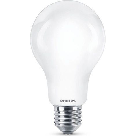 PHILIPS Standard-LED-Glühbirne E27, 17,5 W, 2452 lm, 6500 K Kaltlicht, 7,5 x 12,1 cm