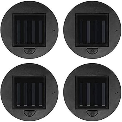Set di 2/4 lampade solari di ricambio per lanterna solare - 8 cm - Lampade da tavolo - Decorazione per giardino o terrazza (1/5)