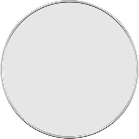 Miroir Décoratif, Miroir mural Argenté Ø 40 cm Rond fr33321 (1/5)