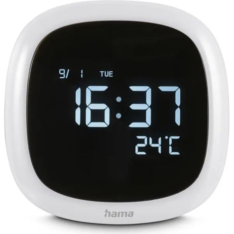 Sveglia digitale Hama bora bora luce touch 3 allarmi