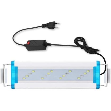 Éclairage LED pour aquarium, lampe LED extra-plate de 18 à 58 cm. (1/5)