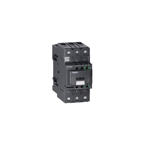 contacteur - 3 pôles - 440v - 65a - 24vcc - schneider electric lc1d65abbe