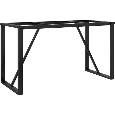 Maison Exclusive - Patas de mesa de comedor estructura O acero 14