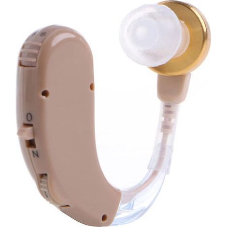 1pcs Amplificateur De Son Contour D'oreille - Dispositif D'amplification Auditive D'oreille (1/5)
