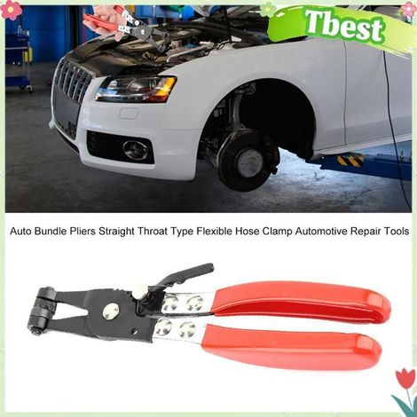 Tbest Pinces Pince à faisceau automatique, Type à gorge droite, collier de serrage pour tuyau Flexible, moto coffret Style H (1/5)