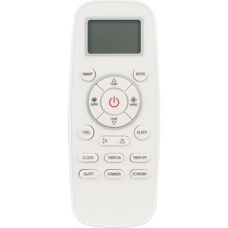Telecomando sostitutivo per condizionatore d'aria Hisense, adatto per condizionatori d'aria Hisense AC A/C DG11L1-03 DG11L1-04 DG11L1-12 DG11L1-01