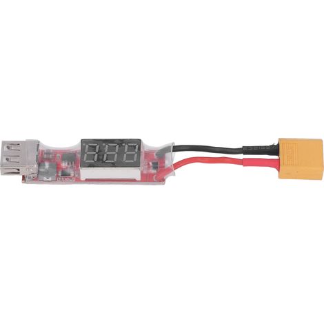 XT60-zu-USB-Konverter für 2-6S LiPo-Ladegerät, Akku-zu-Handy-Adapter mit Spannungsschutz, sichere Ladeplatine (1/5)