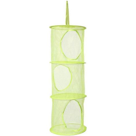 Filet suspendu à 3 niveaux, compatible avec les vêtements, les sacs de rangement et les compartiments, compatible avec les organisateurs ménagers. (1/3)