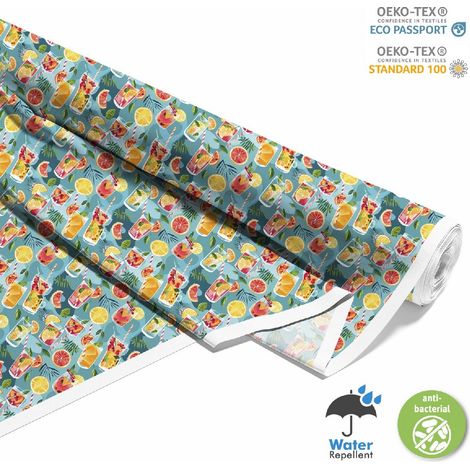 TESSUTI DECORATIVI PER ESTERNI OXFORD - motivo estivo DX9123 (1/5)