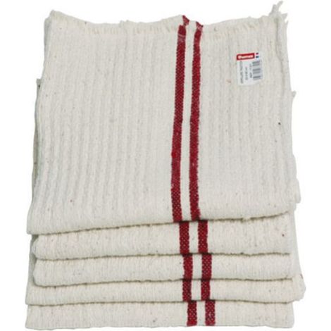 Serpillière tradition gauffrée écrue 50x60 cm – Chiffon microfibre pour nettoyage humide – Résistante et absorbante – Pour sols durs et carrelages – Brosserie Thomas