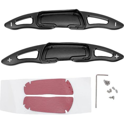 Couvercle d'extension de levier de vitesse au volant, usinage CNC, remplacement en alliage d'aluminium pour Mazda 3 Axela 6 Atenza CX-3 CX-5 CX-9 MX-5 noir (1/5)