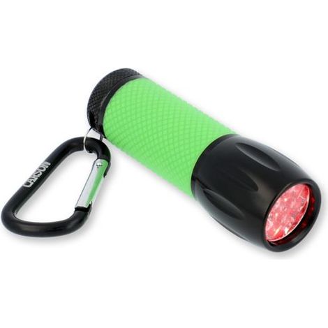 Carson RedSight Pro Taschenlampe LED Rot, mit Glow-in-the-Dark-Gummigriff de, ideal für Astronomie und das Lesen von Sternkarten (SL-33) (1/4)