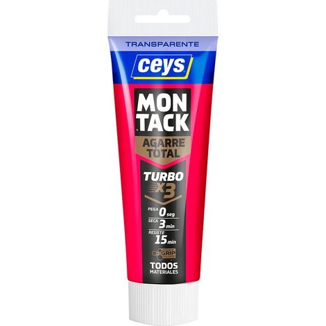 Cys Montack Turbo Transparent Adhésif De Montage Transparent Ultra Rapide - Ceys (1/2)