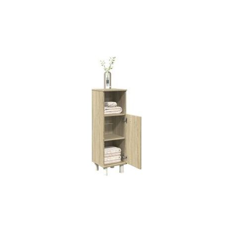 Armoire de salle de bain chêne sonoma 30,5x30x95 (1/5)