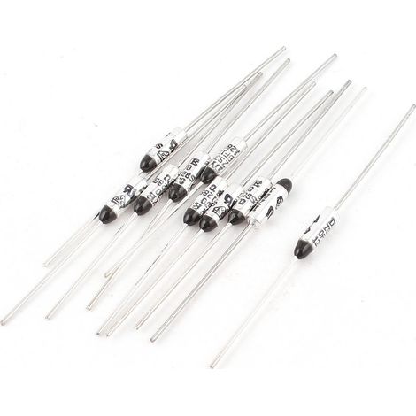 10 pièces TF 128 degrés Celsius microtempérature coupure thermosicherung AC 250 V 10A