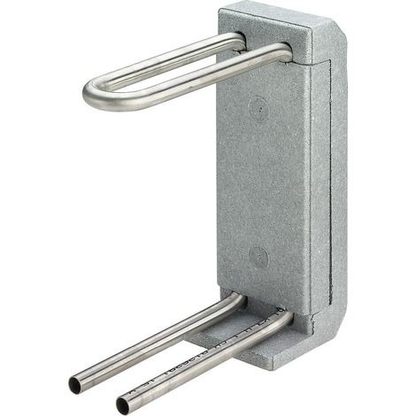 Viega Heizkörperanschlussblock 1097.6 in 15x185mm Edelstahl (1/3)