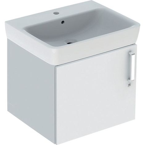 Geberit Waschtisch BAMBINI 595x563x483mm m WT-Unterschrank weiß (1/4)