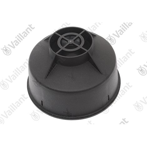 capot d'échappement noir