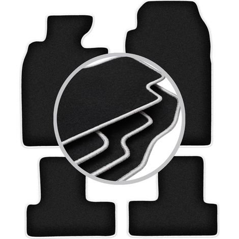 Tapis de voiture CARLUX-SILVER pour : Mini Cooper R53 à hayon (2001-2006)