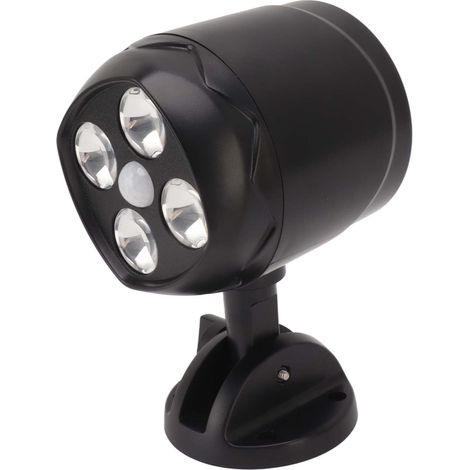 Spot LED, Projecteur Mural étanche Extérieur avec Capteur de Mouvement, Applique Murale Réglable, Applique Murale Rotative pour Cour Extérieure, Terrasse, Jardin (1/5)