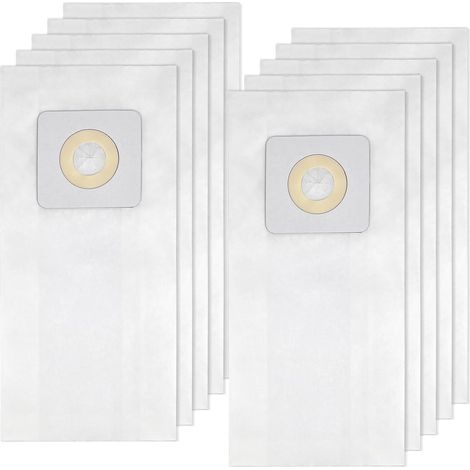 10 bolsas de repuesto estilo 7 para aspiradoras verticales Bissell PowerForce series 1739, 3522, 3525, 3545, 3550, 3554 y 6592, número de pieza de repuesto 32120 (1/5)
