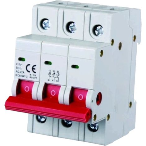 gloca Sezionatore 3P 380V (63 Ampere) (1/4)