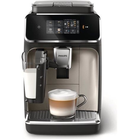 Philips Versuni Serie 2300 Cafetera Automática Negro Cromo