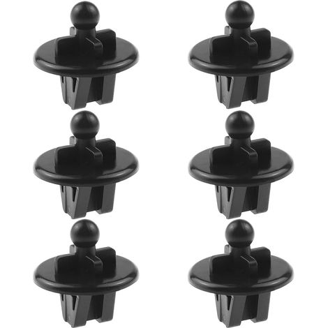 Sollbry 6pcs Clips de Rechange pour Tablette Arrière de Voiture 1028271 Compatible avec Ford Fiesta 2001-2008 Fusion 2001-2011 Clips de Suspension en Plastique pour Tablette de Colis (1/5)