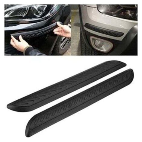 2Pcs Bandes Protection Pare-Chocs de Voiture, XU, PVC Anti-Rayures Auto-Adhésive Bande, Autocollants Anti-Frottement pour Carrosserie, Autocollant Universelle Voitures (1/4)