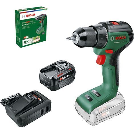 Bosch 06039D7000 Cordless 18v Drill Driver UniversalDrill 18V-60 + 4AH Battery
