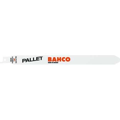 Sabre lame de scie Bahco 3940-228-8/12-PR13-100P 228 mm 8/12 TPI 100 unités