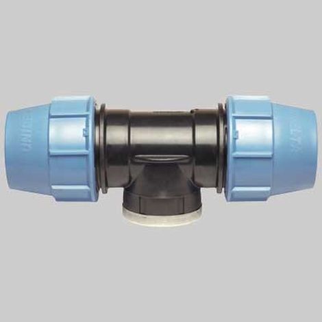 RACCORDO A TEE FEMMINA PLASTICA - 63 x 2" x 63